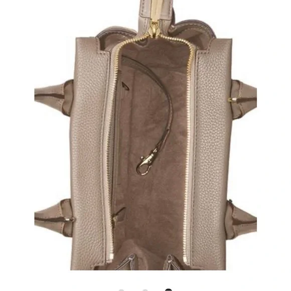 NWT- Michael Kors Rollins Red Small Leather Satchel - Picture 9 of 9